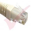 24 Pack of 15cm (6-inch) in White - Cat5e High Grade 125MHz 24AWG LSZH Patch Lead for 1U Patching