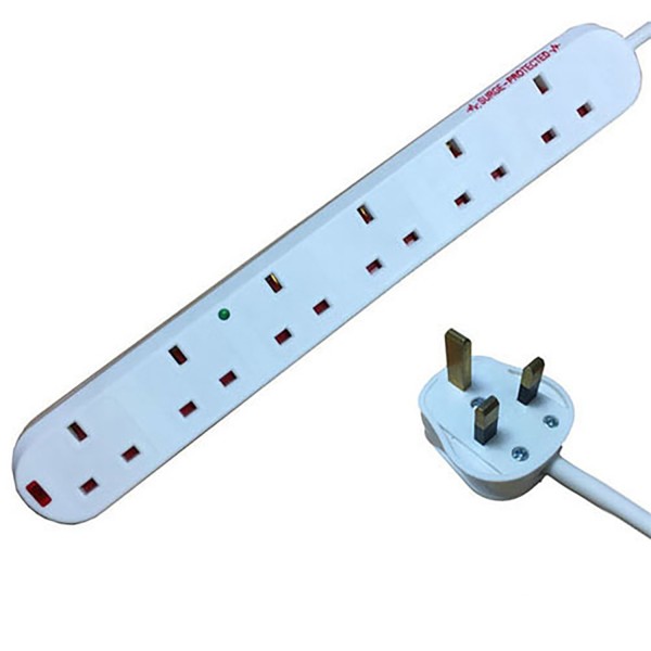 UK Extension Leads with UK Sockets