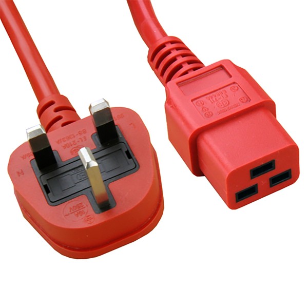 UK Plug to IEC Power Cables